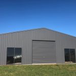 High-quality steel garages